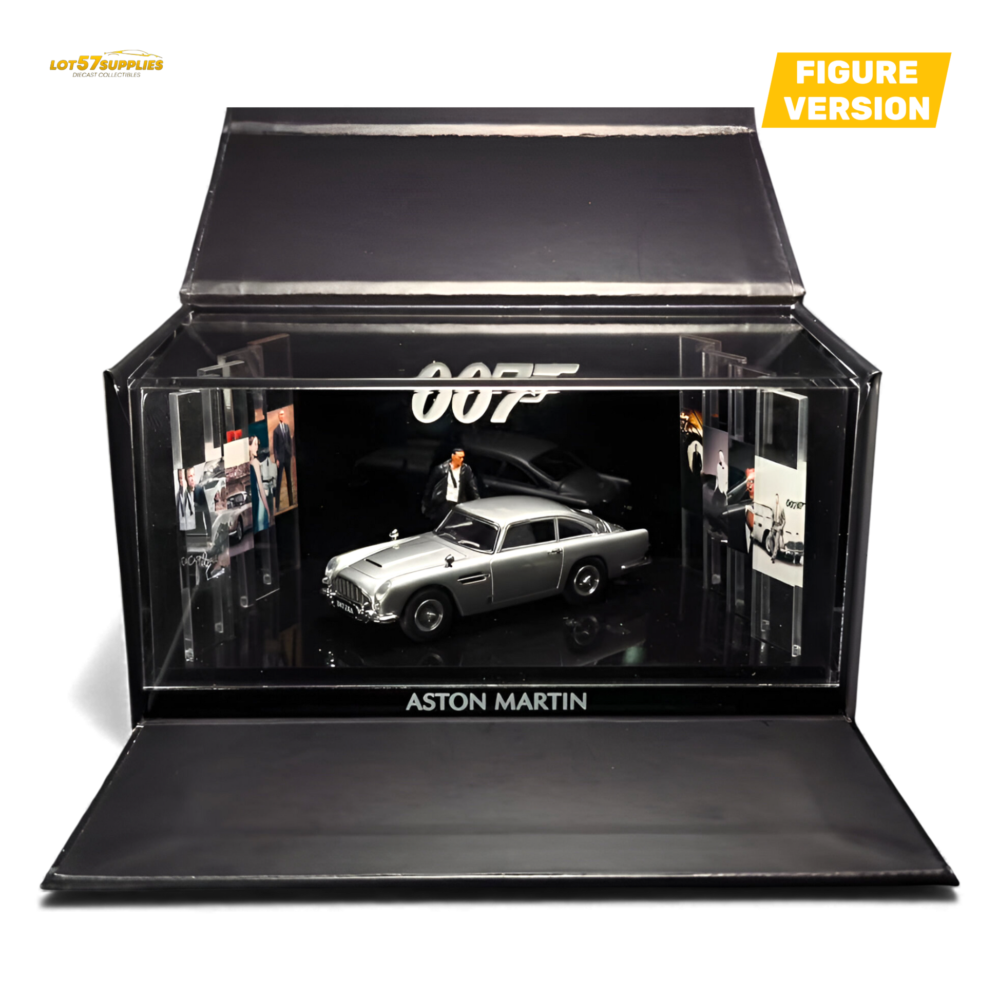 (Pre-Order) 007 DB5 - High Gloss Silver Figurine Ver 1:64
