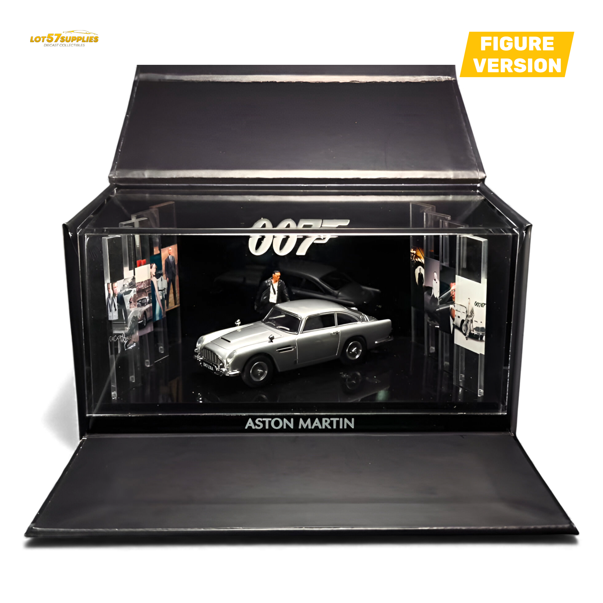 (Pre-Order) 007 DB5 - High Gloss Silver Figurine Ver 1:64