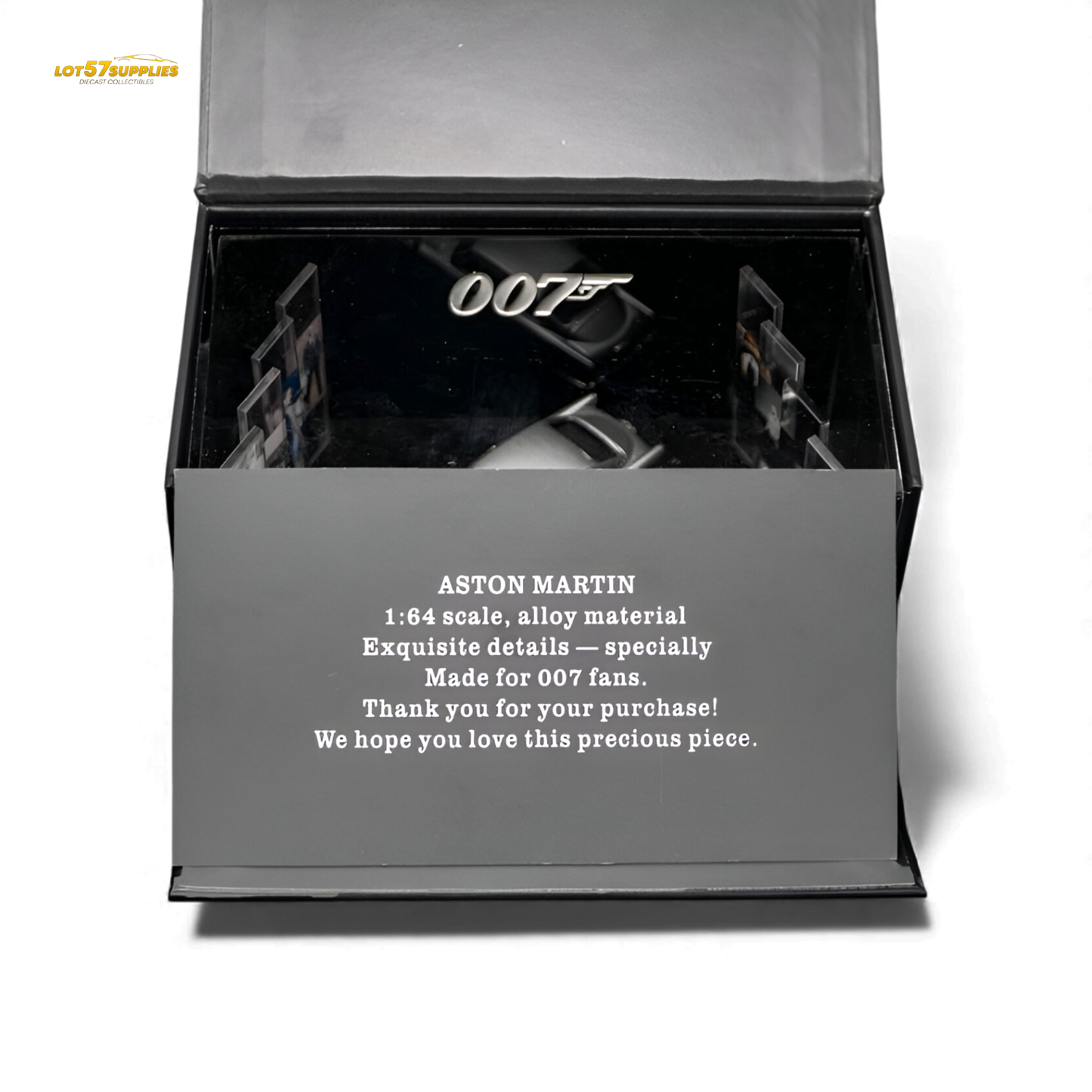 (Pre-Order) 007 DB5 - High Gloss Silver Ordinary 1:64