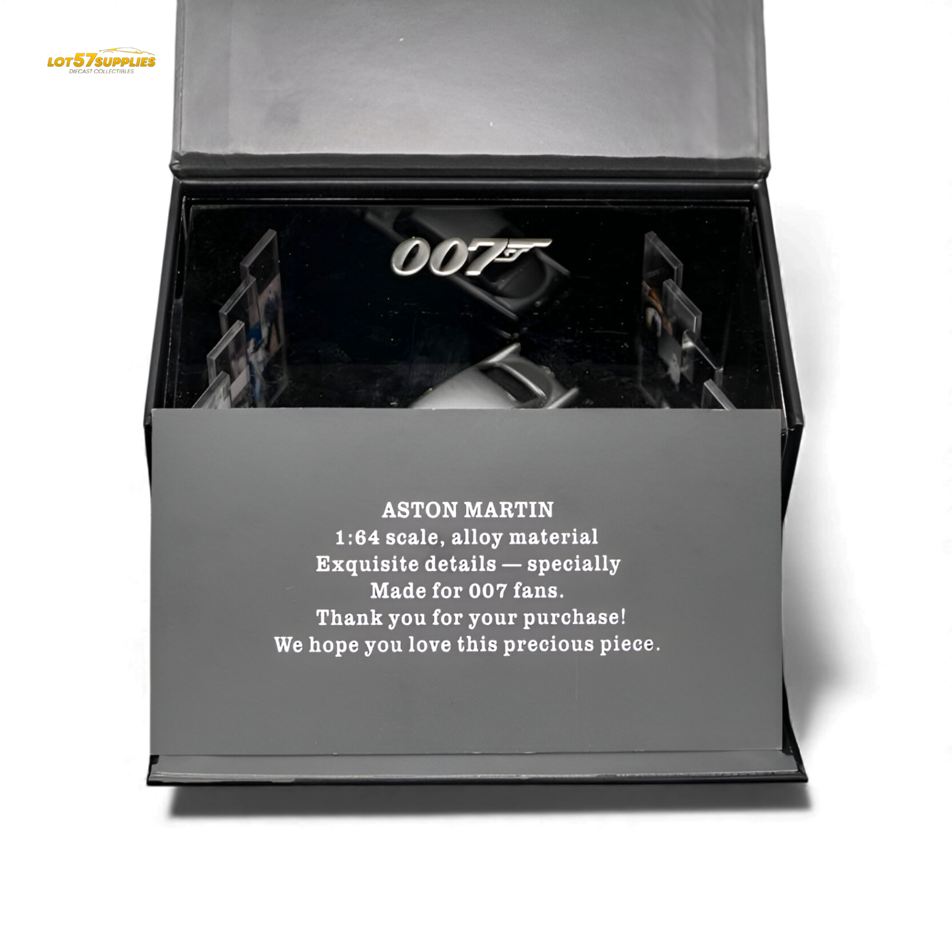 (Pre-Order) 007 DB5 - High Gloss Silver Ordinary 1:64