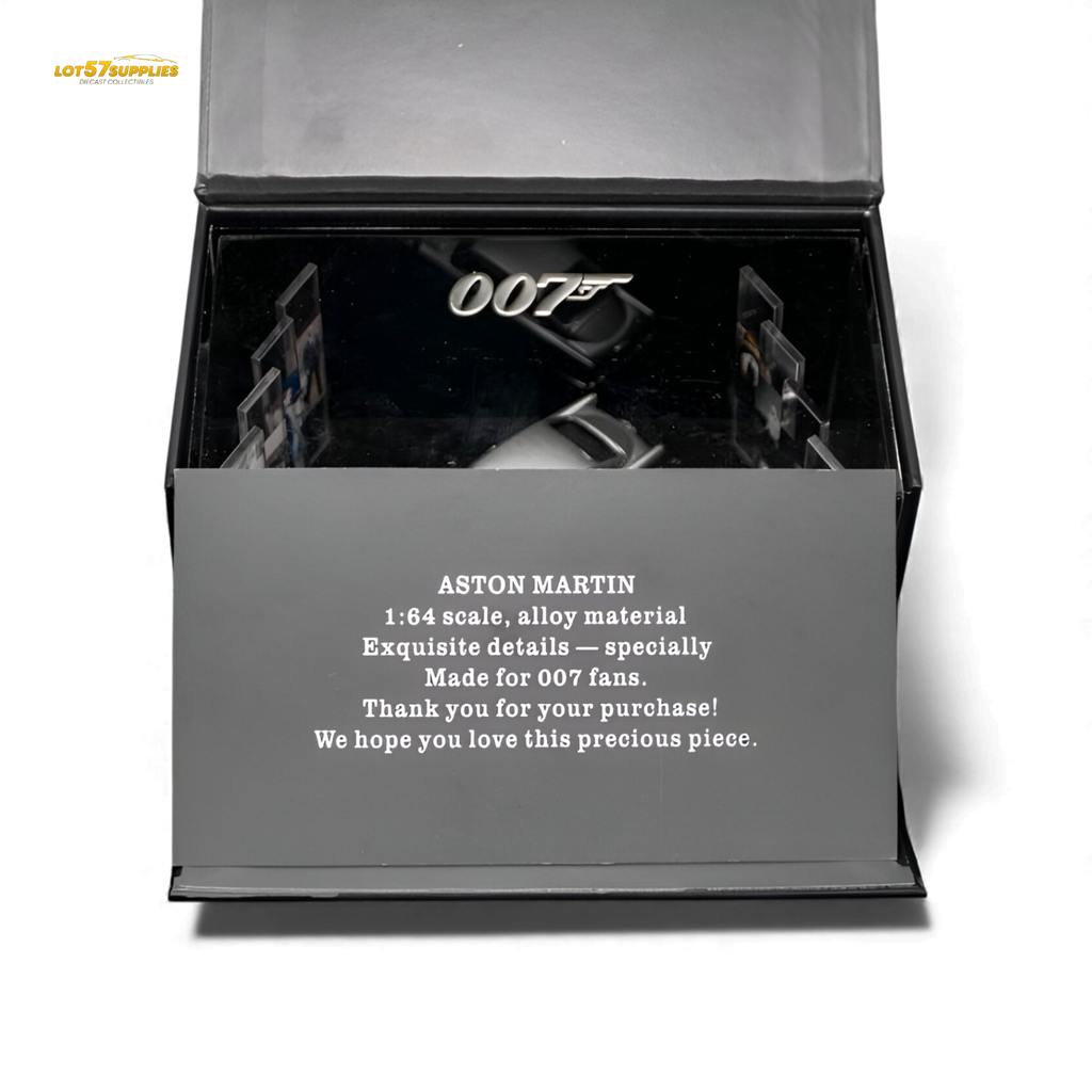 (Pre-Order) 007 DB5 - High Gloss Silver Figurine Ver 1:64
