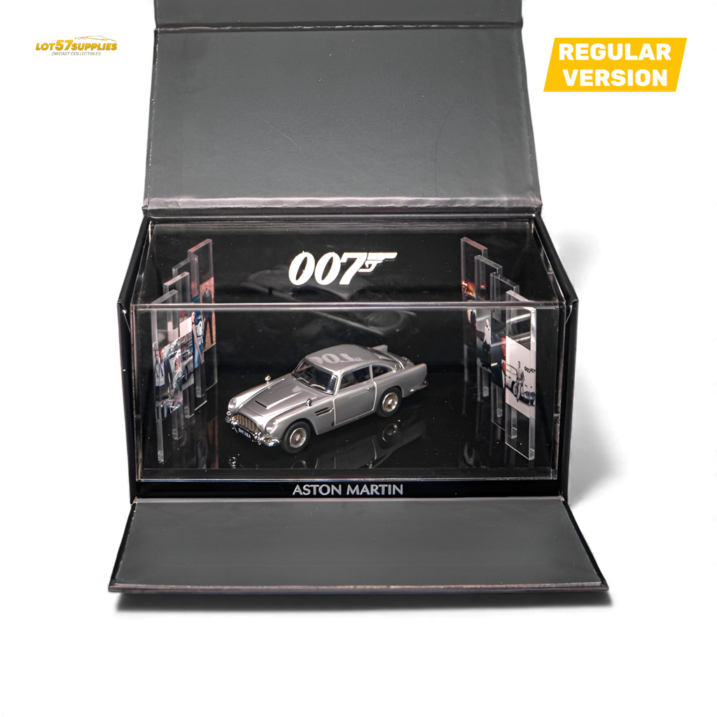 (Pre-Order) 007 DB5 - High Gloss Silver Ordinary 1:64
