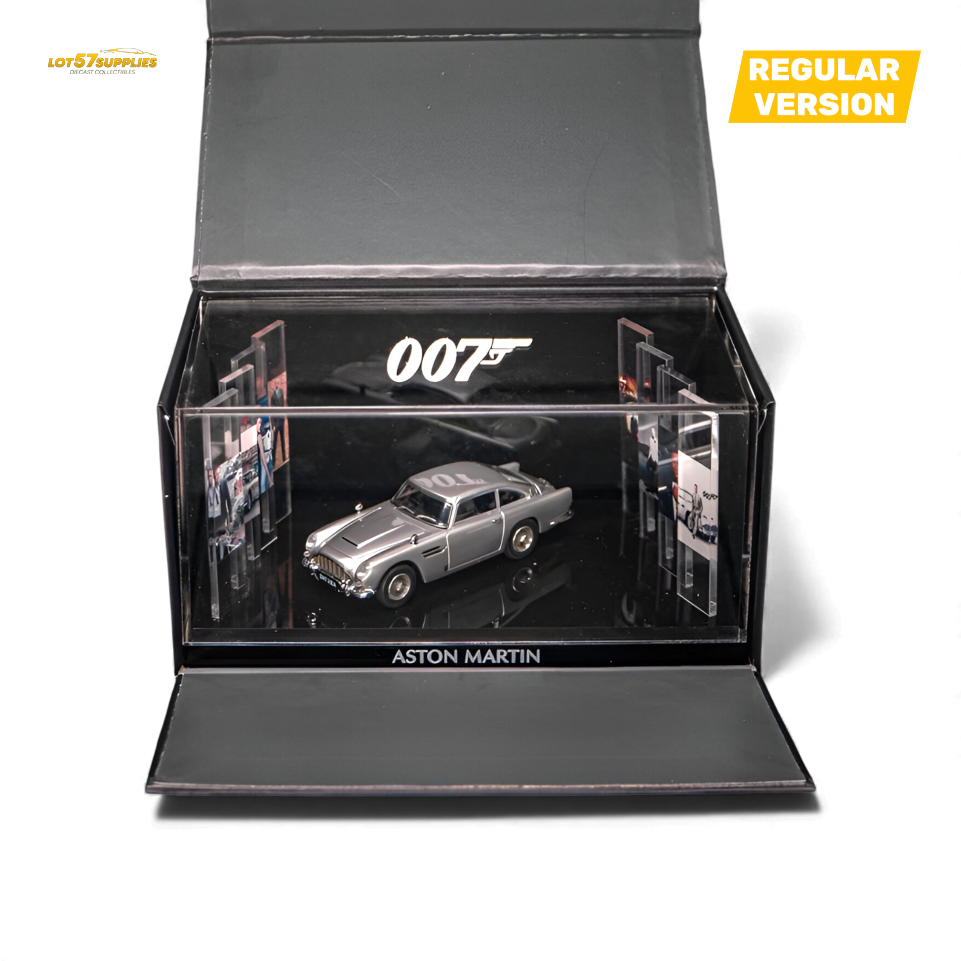 (Pre-Order) 007 DB5 - High Gloss Silver Ordinary 1:64