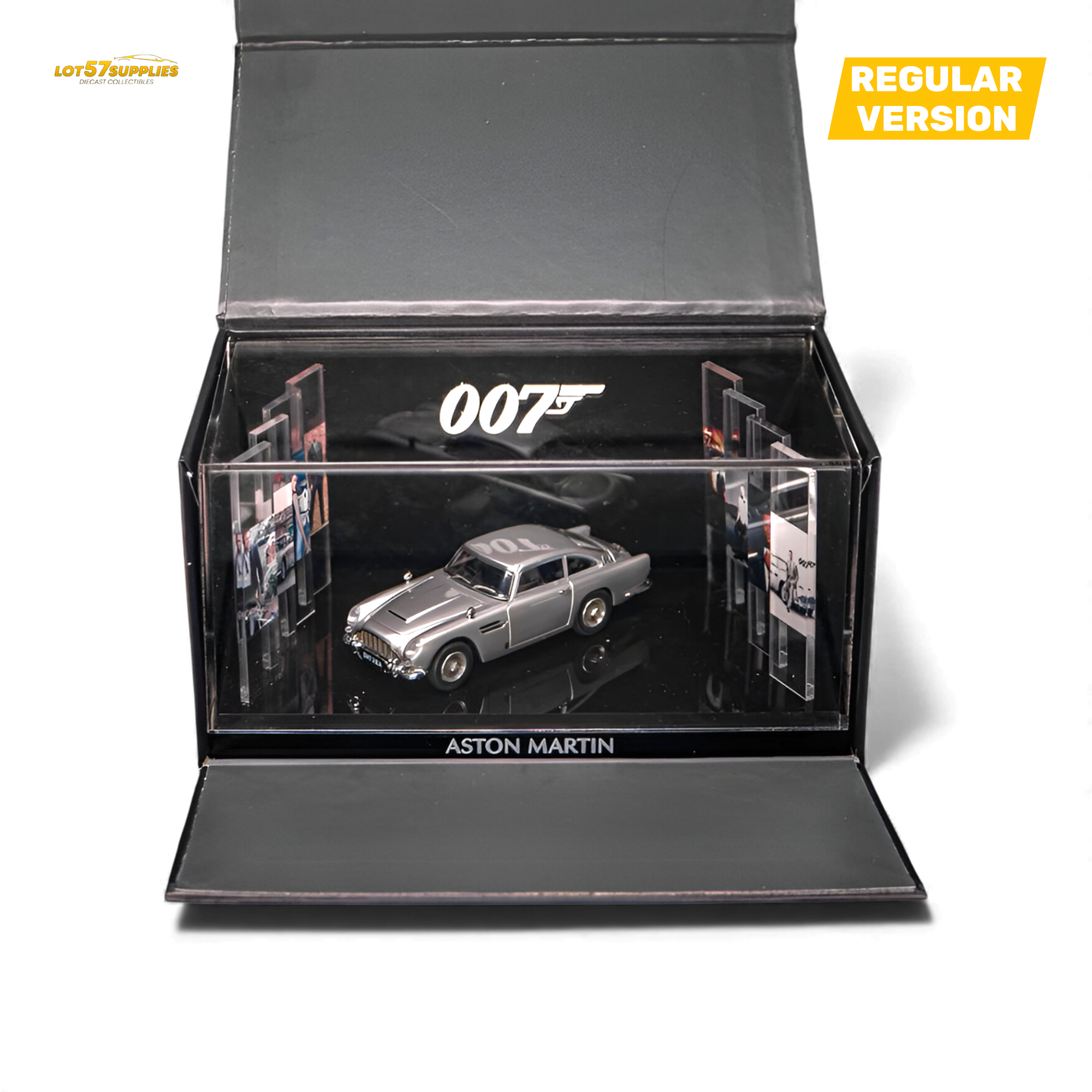 (Pre-Order) 007 DB5 - High Gloss Silver Ordinary 1:64