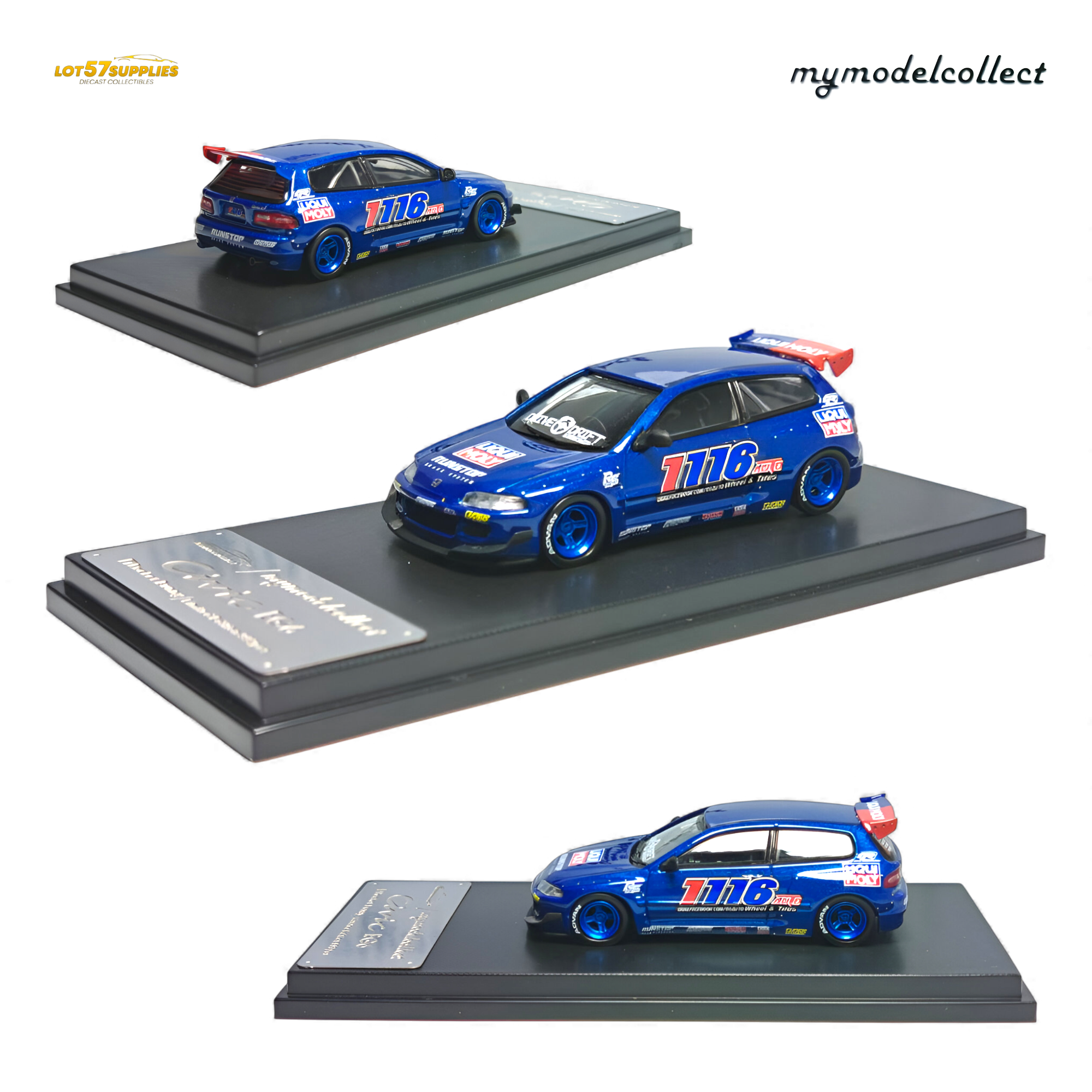 (Pre-Order) MC Civic EG6 1116 Auto Garage - Thailand Special Custom 1:64 Main image