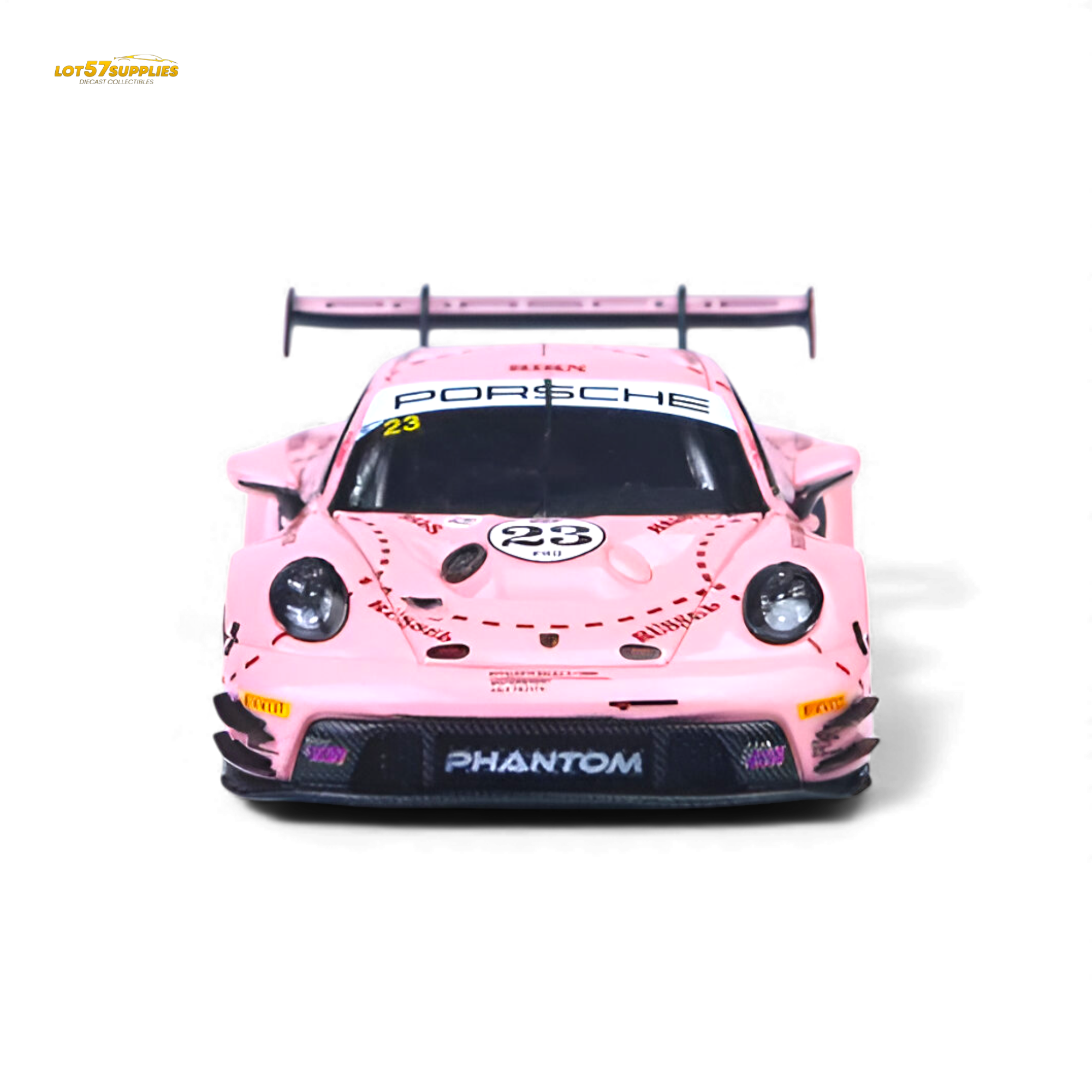 (Pre-Order) SR Porsche 911 GT3 R - Pink Pig Livery 1:64