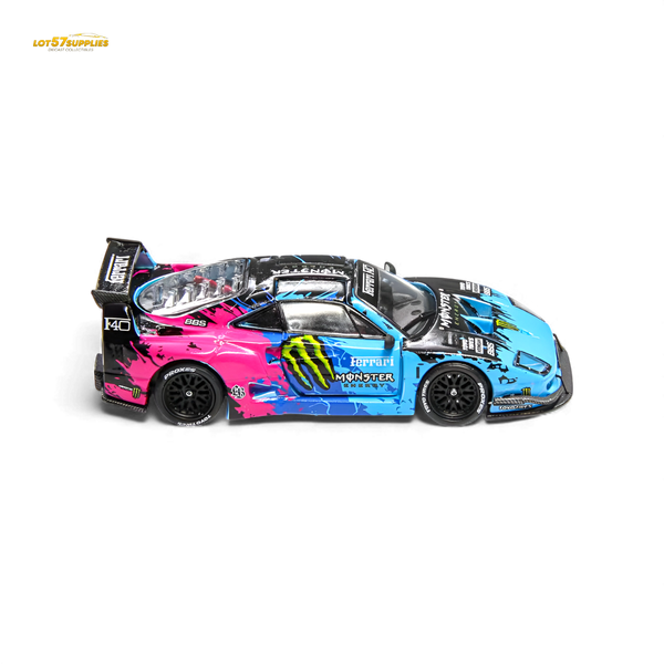 (Pre-Order) Demon King Auto F40 LB-Works Wide-Body - Monster Livery 1:64