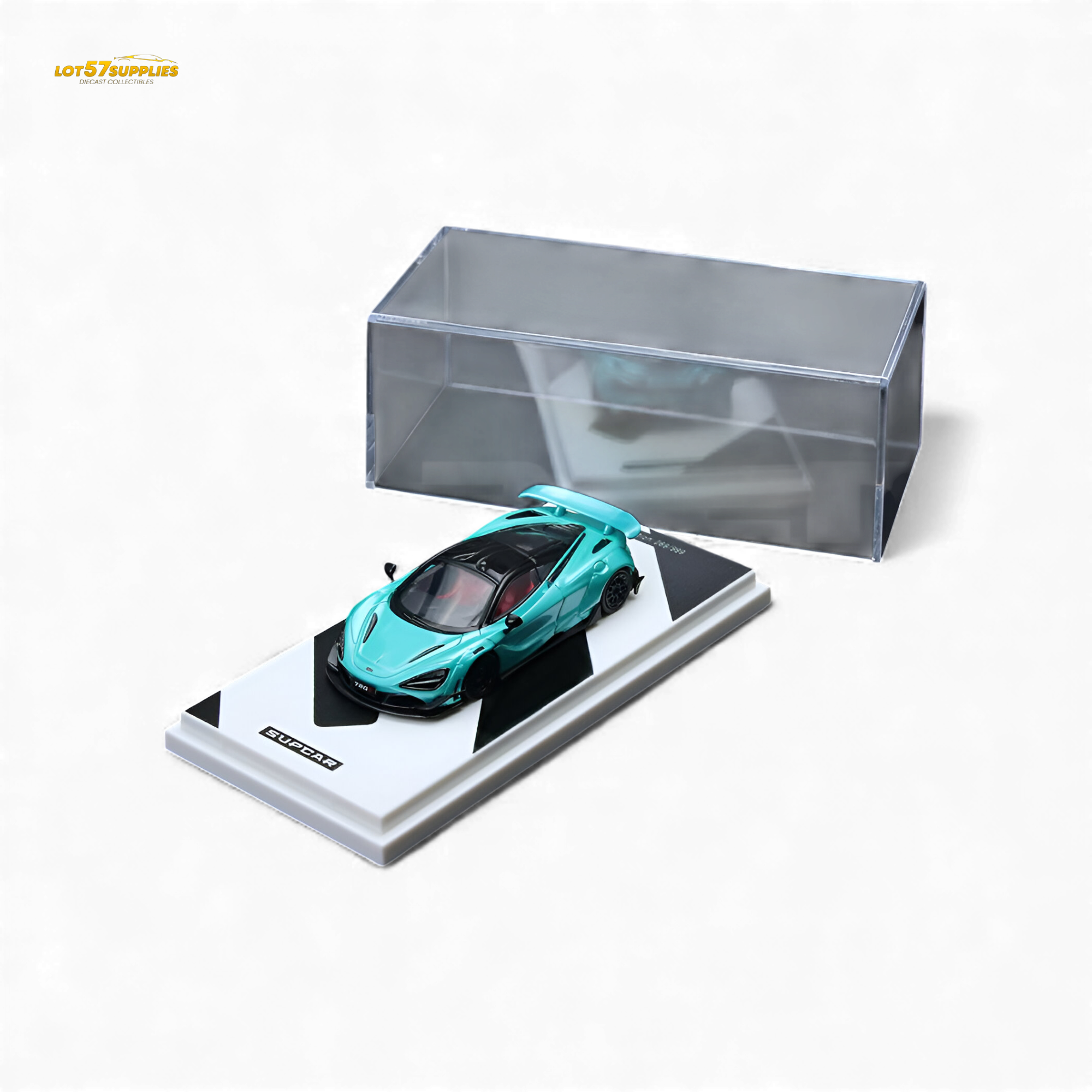(Pre-Order) SC McLaren 720S - Cyan Blue 1:64