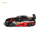 (Pre-Order) Fuji Skyline R34 GT-R Nismo Z-Tune - Black Red Flame 1:64