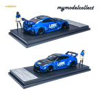 (Pre-Order) MC LB GTR R35 GT - Blue Carbon Fiber Cover Paint 1:64