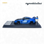 (Pre-Order) MC LB GTR R35 GT - Blue Carbon Fiber Cover Paint 1:64