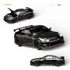 (Pre-Order) Motorhelix Nissan GT-R NISMO R35 Special Edition 2022 - Meteor Black Flake Pearl 1:64