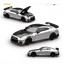 (Pre-Order) Motorhelix Nissan GT-R NISMO R35 Special Edition 2022 - Ultimate Metal Silver 1:64