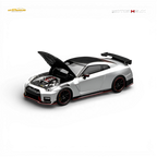 (Pre-Order) Motorhelix Nissan GT-R NISMO R35 Special Edition 2022 - Ultimate Metal Silver 1:64