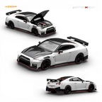 (Pre-Order) Motorhelix Nissan GT-R NISMO R35 Special Edition 2022 - Brilliant White Pearl 1:64