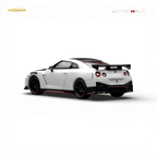 (Pre-Order) Motorhelix Nissan GT-R NISMO R35 Special Edition 2022 - Brilliant White Pearl 1:64