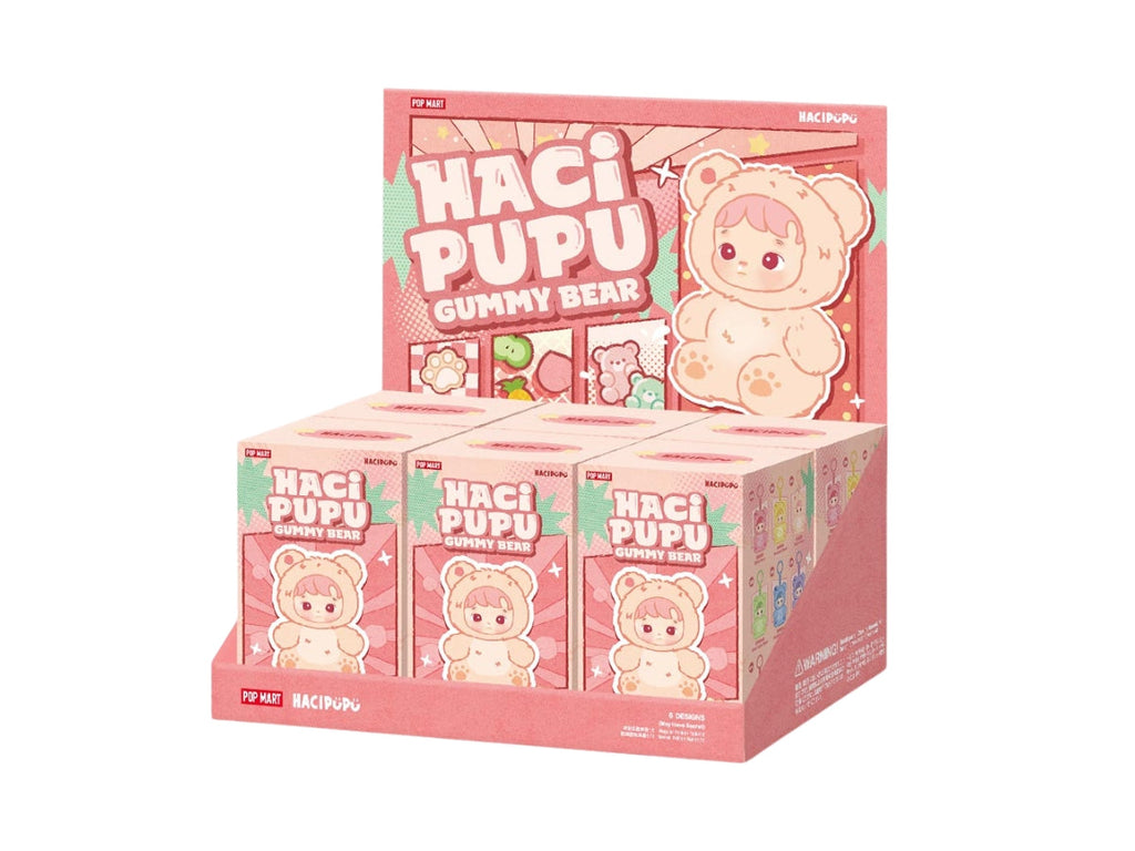 Hacipupu Gummy Bear Series - Vinyl Plush Pendant Blind Box - Collectors World Toys
