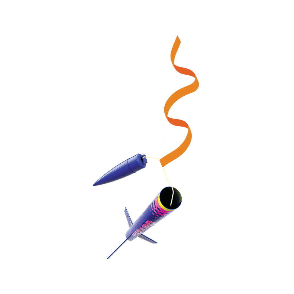 Estes Rockets - Wizard Model Rocket Kit, Bulk Pack of 12, Skill Level Intermediate
