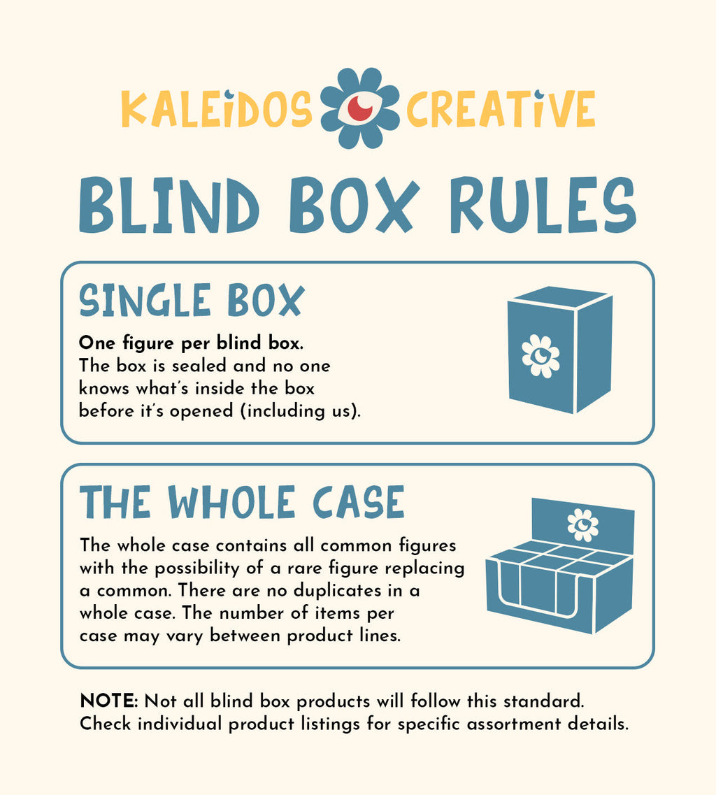 Kaleidos Creative: Wooly Bear and Friends Plush Keychain Blind Box