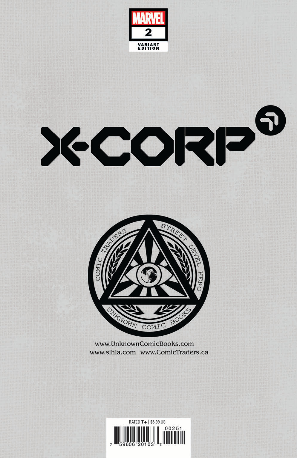 X-Corp #3 Unknown Comics Stephen Segovia Exclusive Var (07/14/2021) - Collectors World Toys