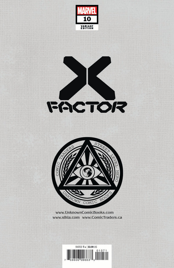 X-Factor #10 Unknown Comics Miguel Mercado Exclusive Var Gala (06/30/2021) - Collectors World Toys
