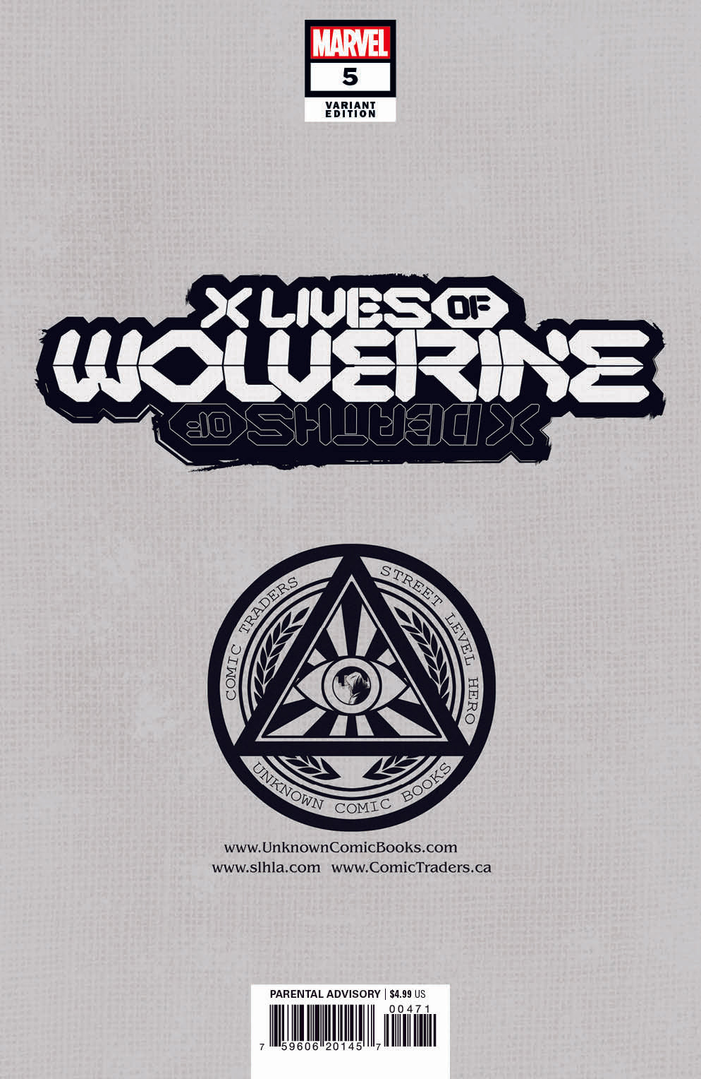 X Lives Of Wolverine 5 Unknown Comics Marco Turini Exclusive Var (03/16/2022) - Collectors World Toys