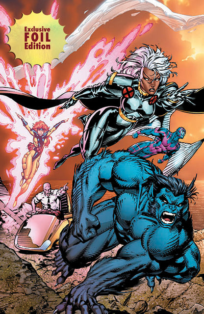 [4 PACK 🚨 Limited Edition! 🚨] [FOIL] X-Men 1991 #1 Facsimile Edition Unknown Comics Jim Lee Exclusive Connecting Cover PREMIUM Var (02/12/2025) - Collectors World Toys