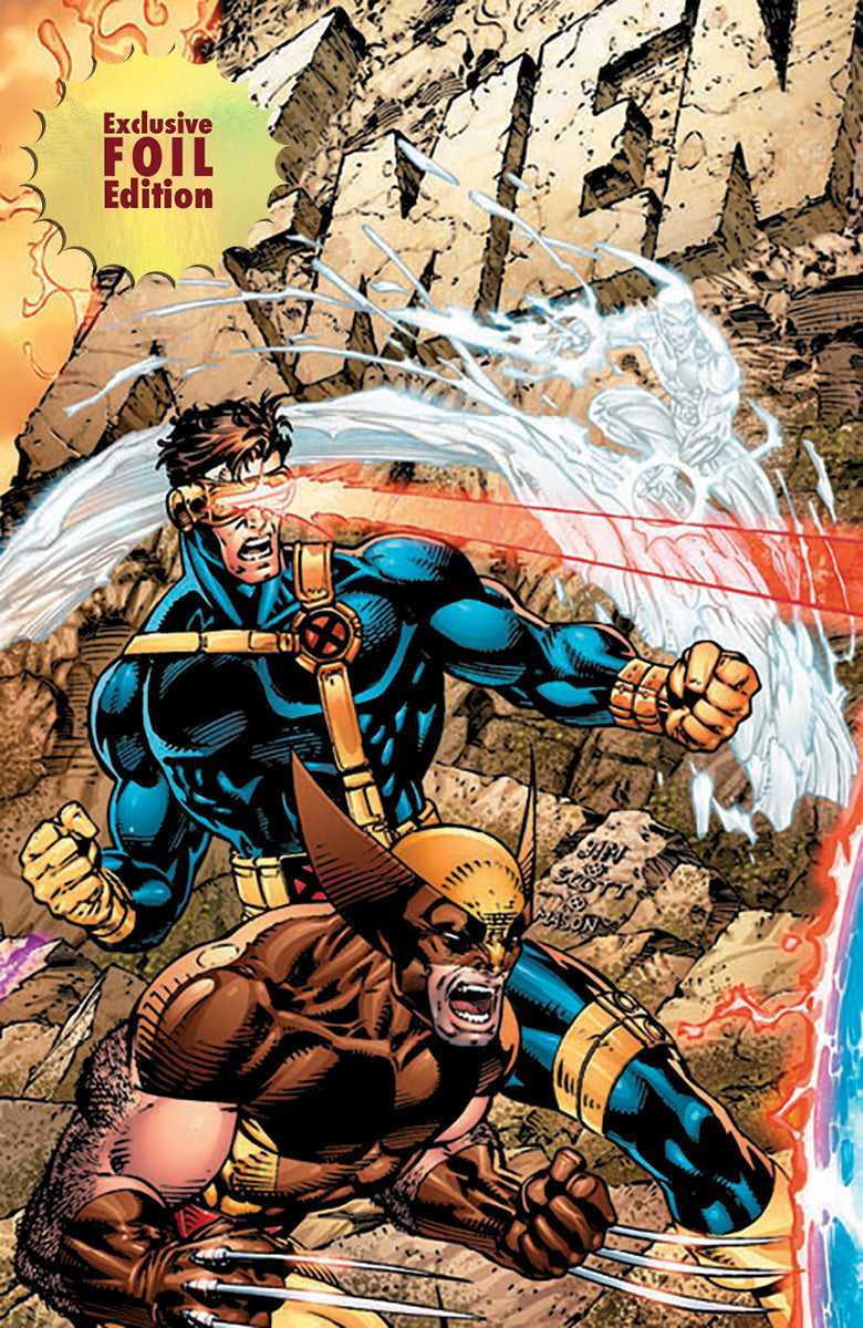 [4 PACK 🚨 Limited Edition! 🚨] [FOIL] X-Men 1991 #1 Facsimile Edition Unknown Comics Jim Lee Exclusive Connecting Cover PREMIUM Var (02/12/2025) - Collectors World Toys