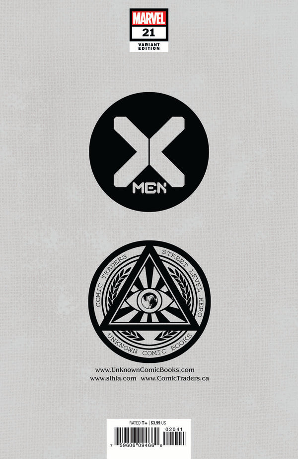 X-Men #21 Unknown Comics David Nakayama Exclusive Virgin Var Gala (06/09/2021) - Collectors World Toys