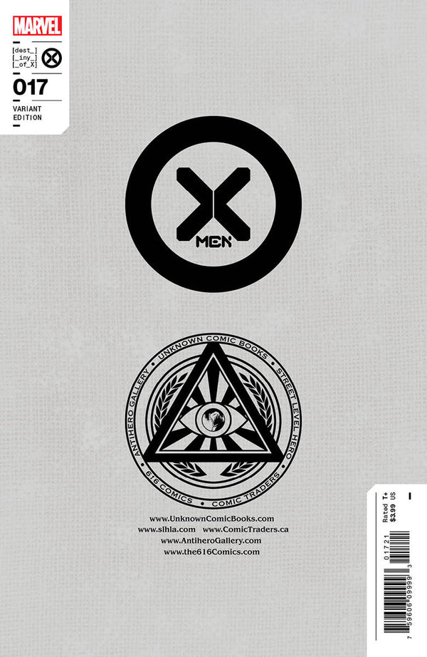 X-Men #17 Unknown Comics Miguel Mercado Exclusive Virgin Vogue Var (11/23/2022) - Collectors World Toys