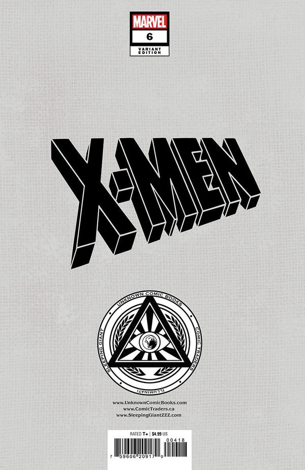 [Signed by Tyler Kirkham] X-MEN #6 Tyler Kirkham Unknown Connecting Cover Excl Var - Collectors World Toys