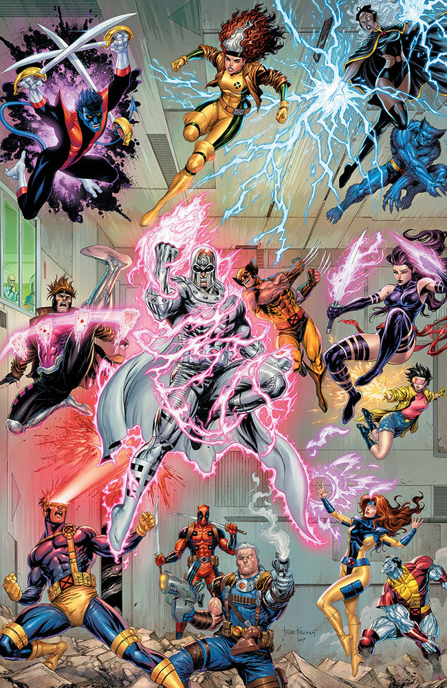 X-Men #12 Unknown Comic Tyler Kirkham Connecting Cover Exclusive ECCC CONVENTION Virgin Var (02/26/2025) - Collectors World Toys Hover Image