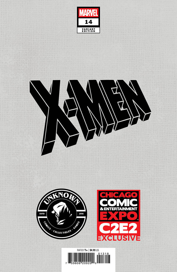 X-Men #14 Unknown Comics Tyler Kirkham C2E2 2025 Full Exclusive Virgin Var (04/02/2025) - Collectors World Toys