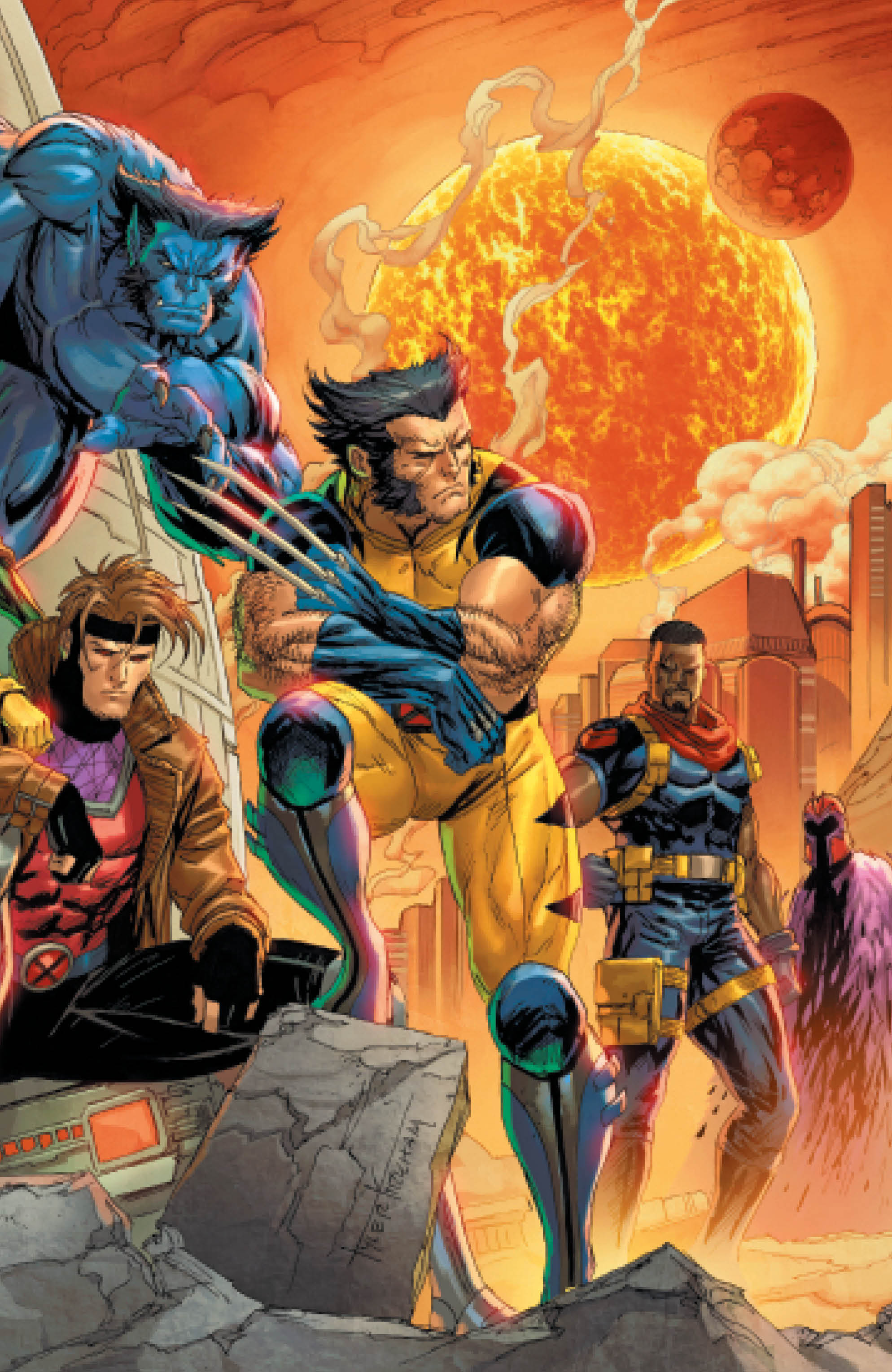 X-Men #14 Unknown Comics Tyler Kirkham Connecting Cover Exclusive Virgin Var (04/02/2025) - Collectors World Toys Main image