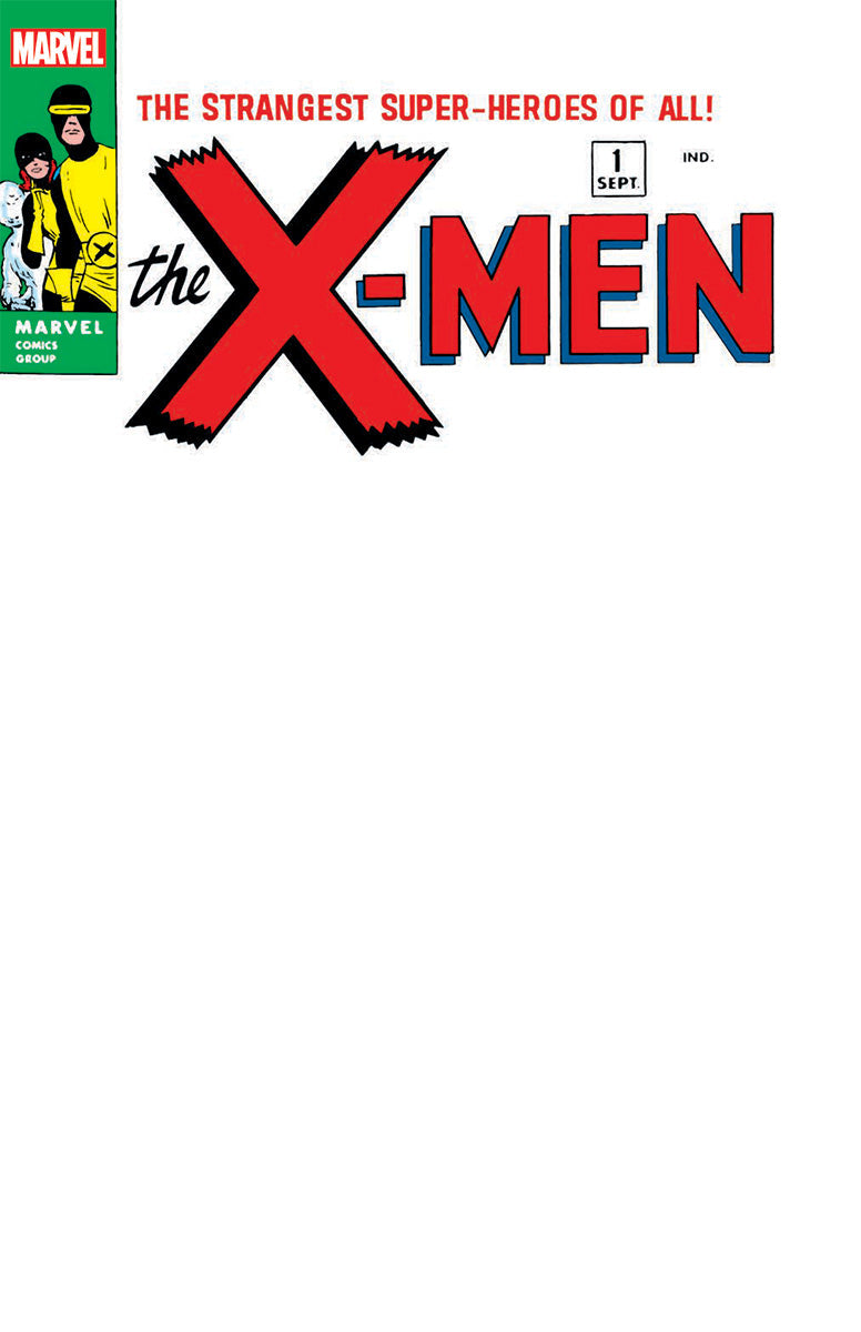 X-MEN #1 FACSIMILE EDITION BLANK UNKNOWN COMICS EXCLUSIVE 2023 Main image