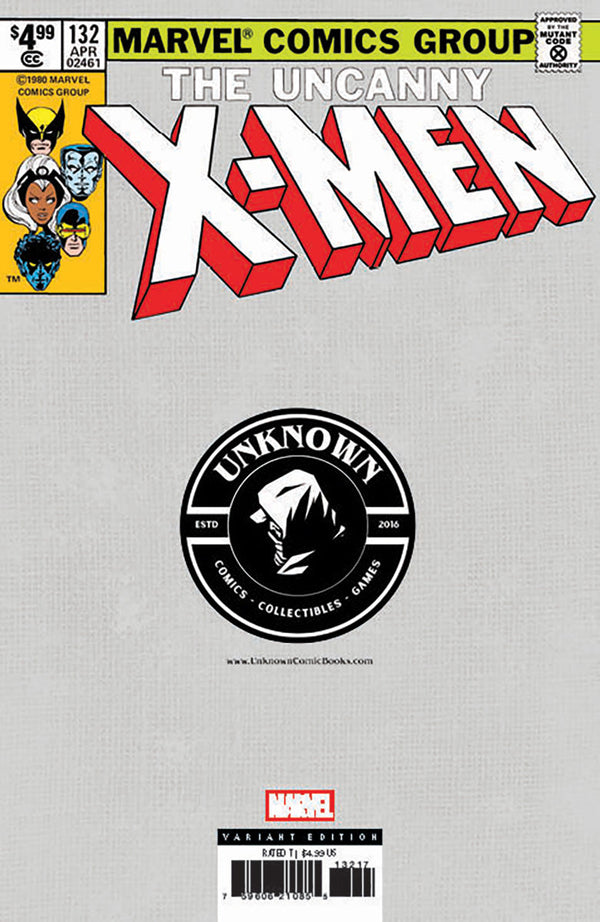 [Signed by Leirix] Uncanny X-men #132 Facsimile Unknown Comics Exclusive Leirix Var [IN STOCK] - Collectors World Toys