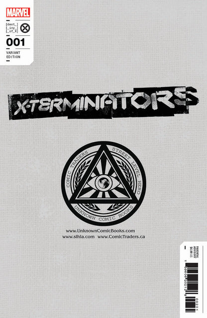 [Signed by David Nakayama] X-TERMINATORS #1 VIRGIN UNKNOWN COMICS DAVID NAKAYAMA EXCLUSIVE VAR - Collectors World Toys