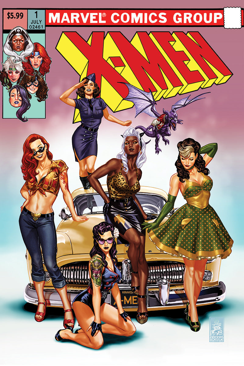 X-MEN #1 MARK BROOKS CVR B SDCC 2024 EXCLUSIVE VAR (07/24/2024) - Collectors World Toys Main image