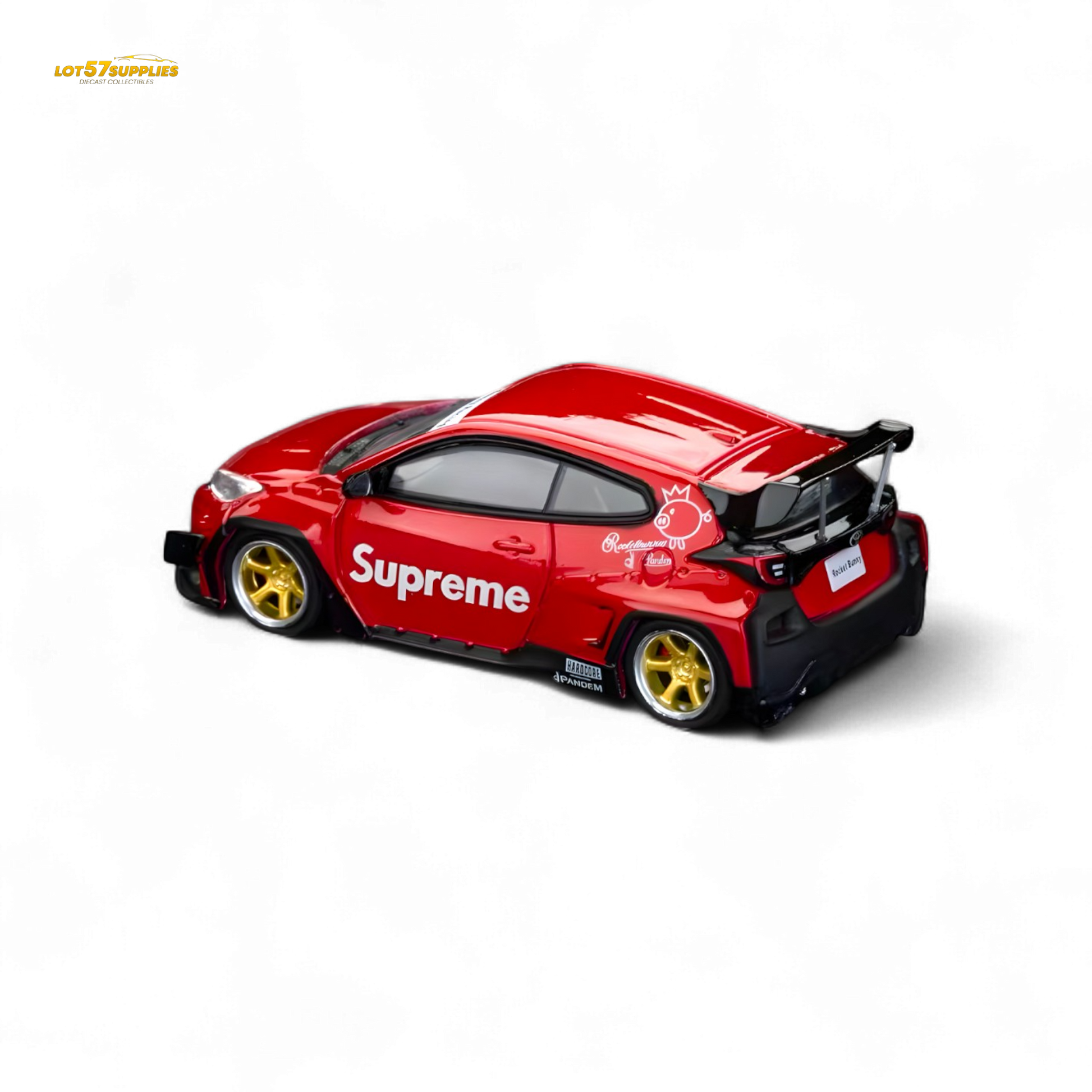 ET Model x Fuji Toyota Yaris GR Pandem S u p r e m e Livery 1:64