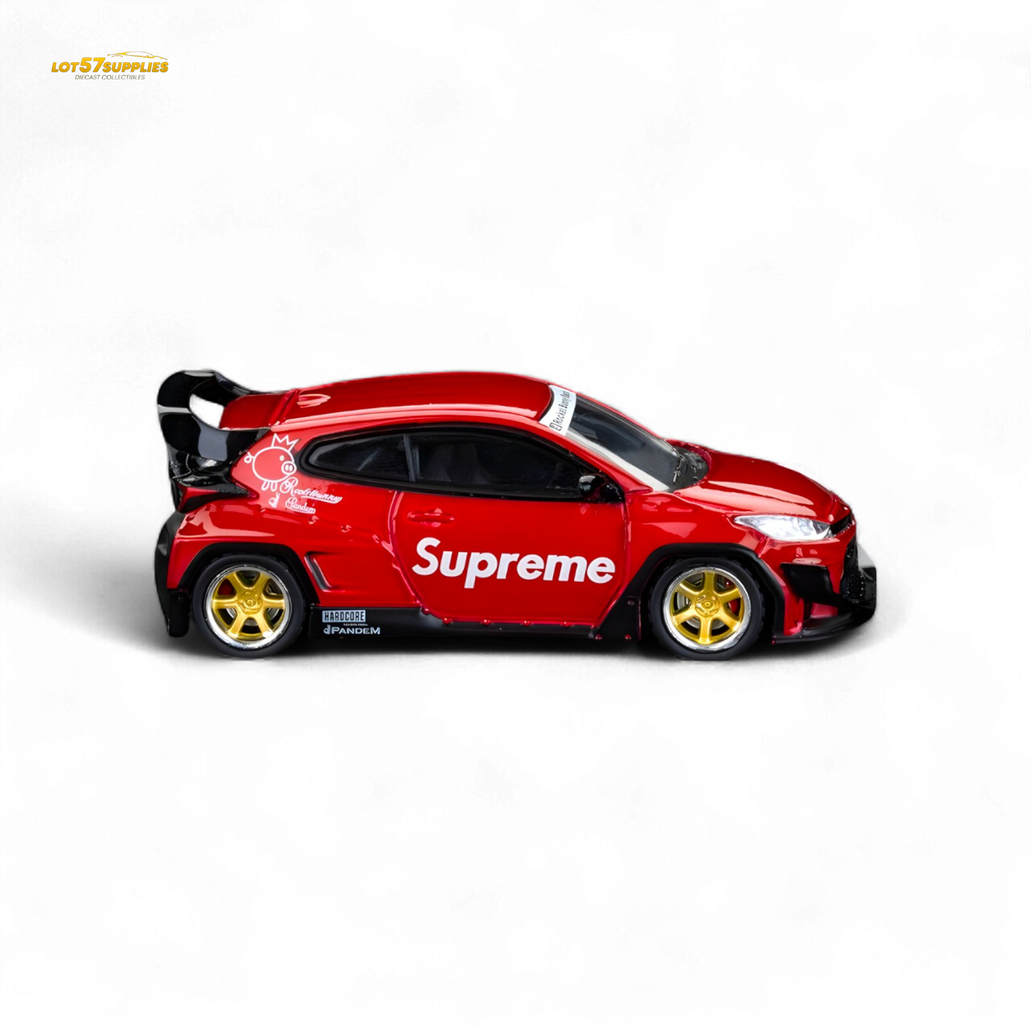 ET Model x Fuji Toyota Yaris GR Pandem S u p r e m e Livery 1:64