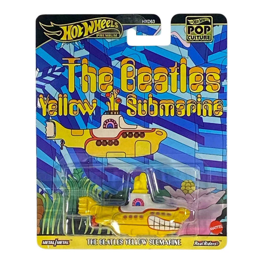 Hot Wheels The Beatles Yellow Submarine - Pop Culture Collection