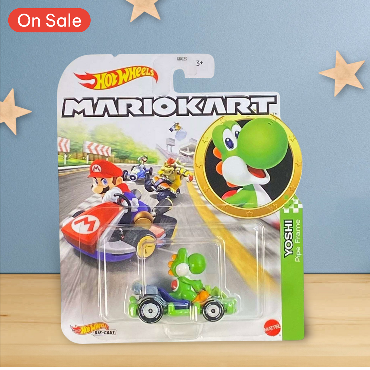 Hot Wheels Mario Kart: Yoshi Pipe Frame