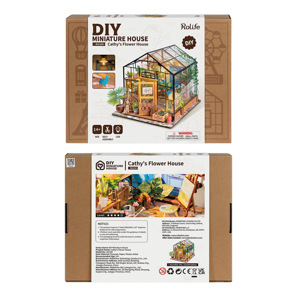 Rolife - Cathy's Flower House DIY Miniature House DG104