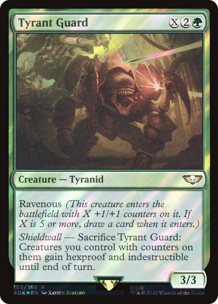 Tyrant Guard (40K-103) - Warhammer 40,000 Commander Foil