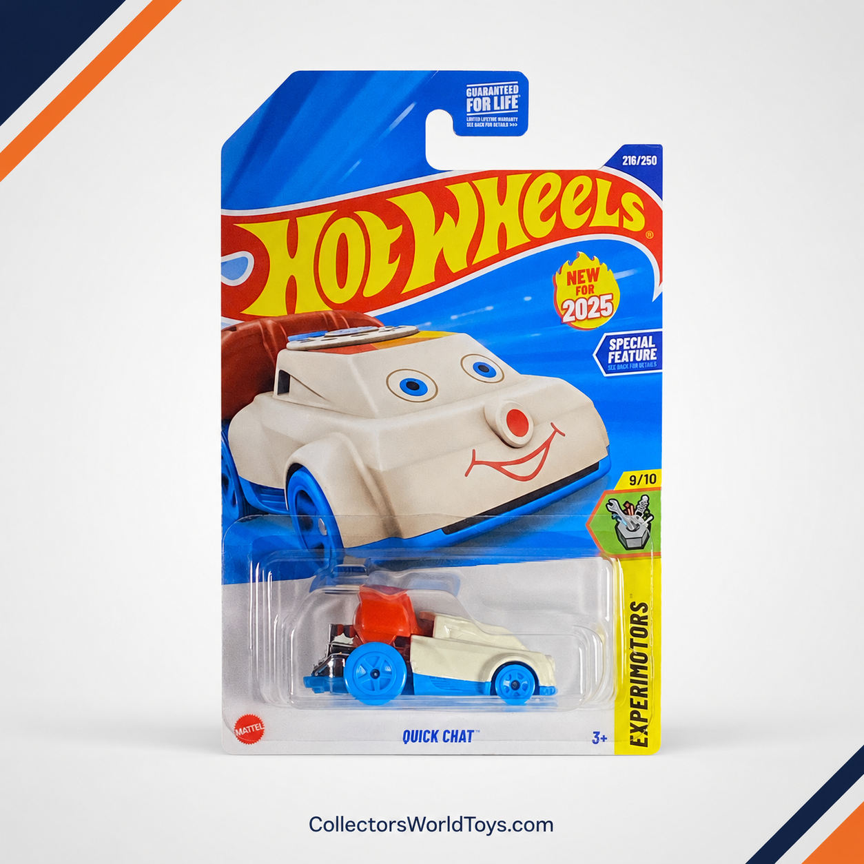 Hot Wheels Quick Chat | Experimotors Series 9/10 - 216/250 Main image