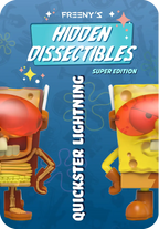 Freeny’s Hidden Dissectibles : SpongeBob SquarePants Series 04 (Super Edition) Blind Box (1 Blind Box) - Collectors World Toys