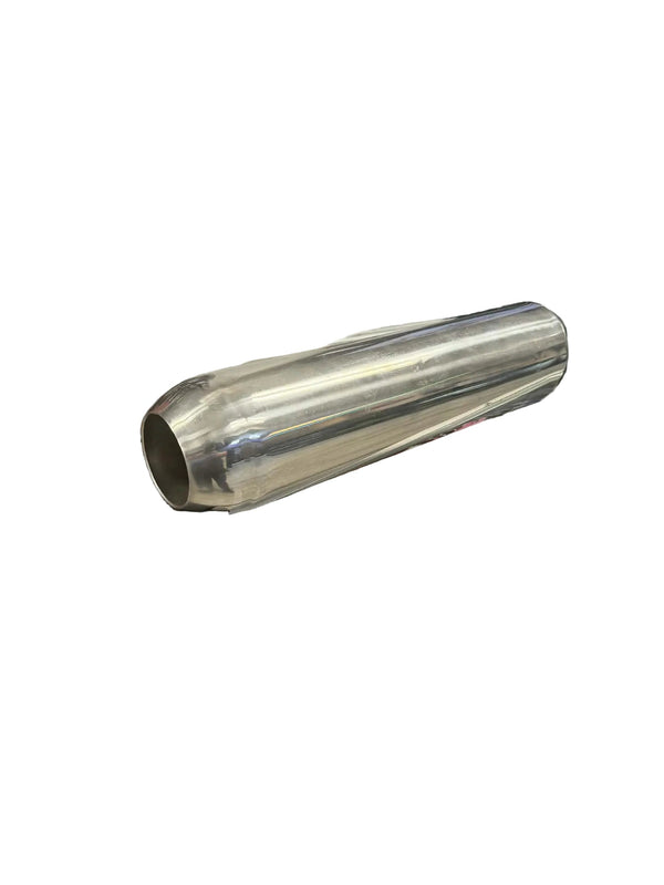 2nd Option Racing Chrome Blast Pipe Exhaust Tip