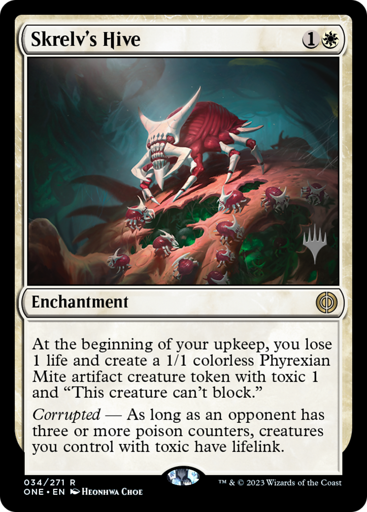 Skrelv's Hive (PPONE-34P) - Phyrexia: All Will Be One Promos