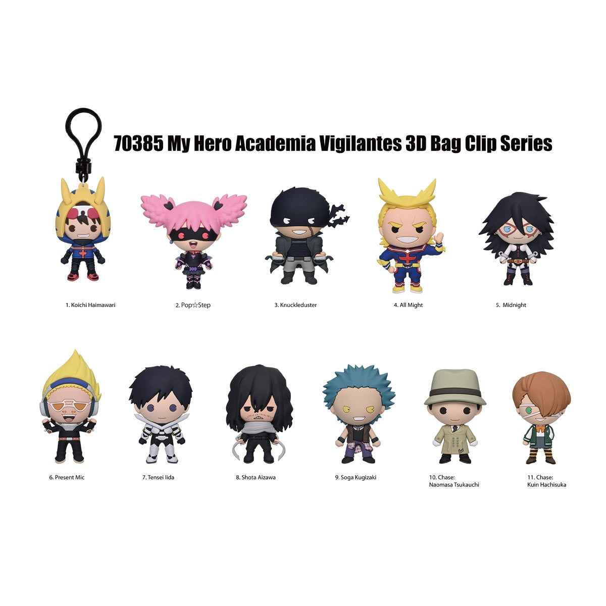 My Hero Academia Vigilantes 3D Foam Bag Clip Series 1 Blind Bag Secondary image