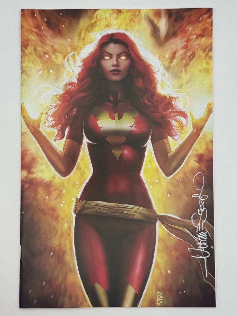 [Signed by Nathan Szerdy] X-MEN #101 FACSIMILE EDITION UNKNOWN COMICS NATHAN SZERDY EXCLUSIVE RED VIRGIN CONVENTION VAR [IN STOCK] - Collectors World Toys Main image